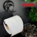 Suction Cup Toilet Paper Holder HA-73103 MBK (BLACK)